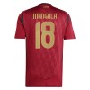 Officiële Voetbalshirt België Mangala 18 Thuis EK 2024 - Heren